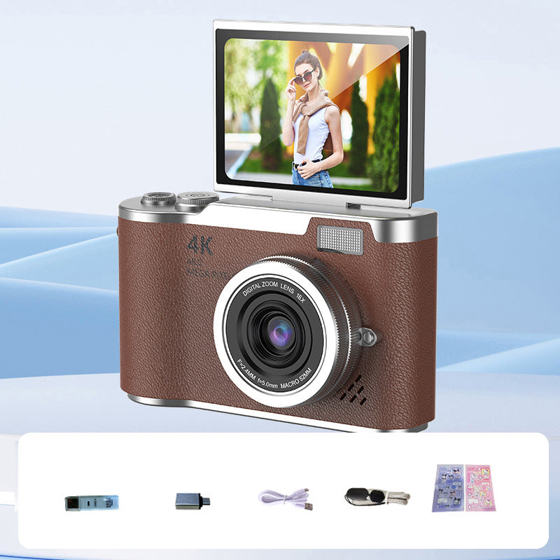 VividSnap | Digitale Kamera mit 4K HD Klappbildschirm