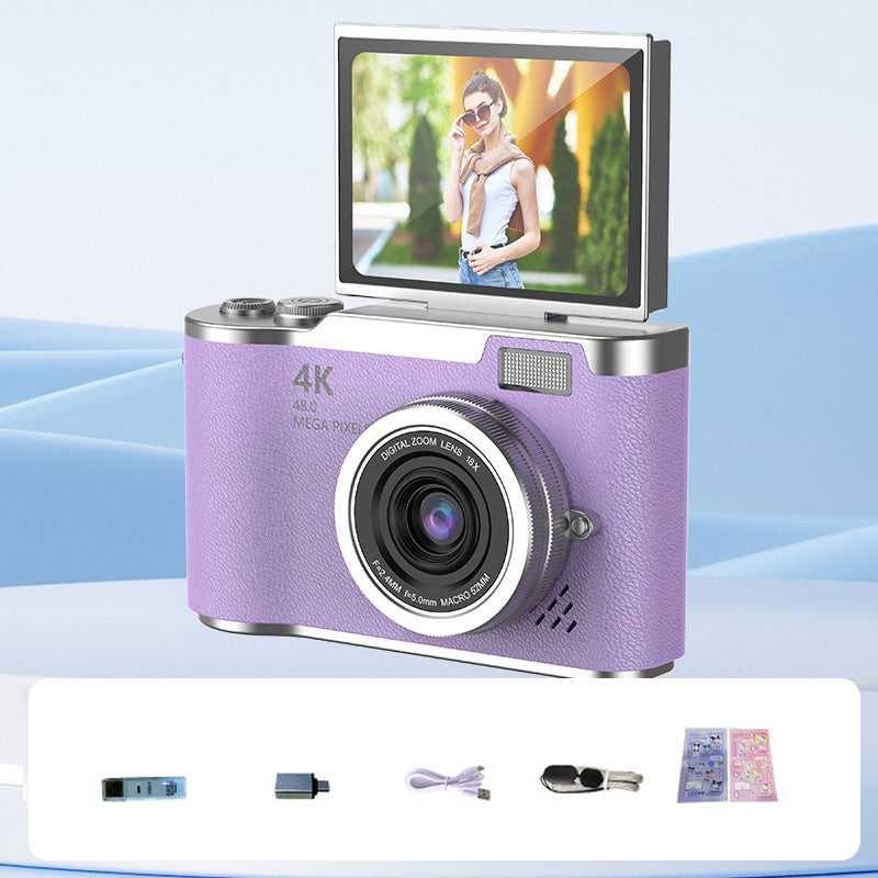 VividSnap | Digitale Kamera mit 4K HD Klappbildschirm