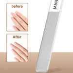 Elegantes 7-teiliges Maniküre-Set mit Nagelknipser