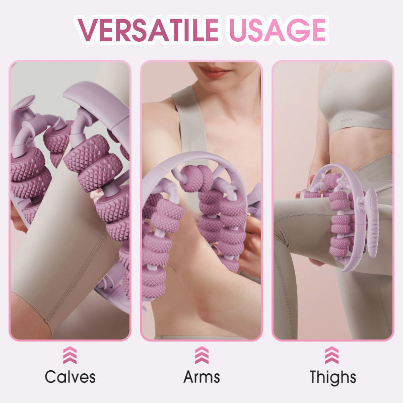 Ergonomischer Massage Roller für Beine mit gezielten Druckpunkten
