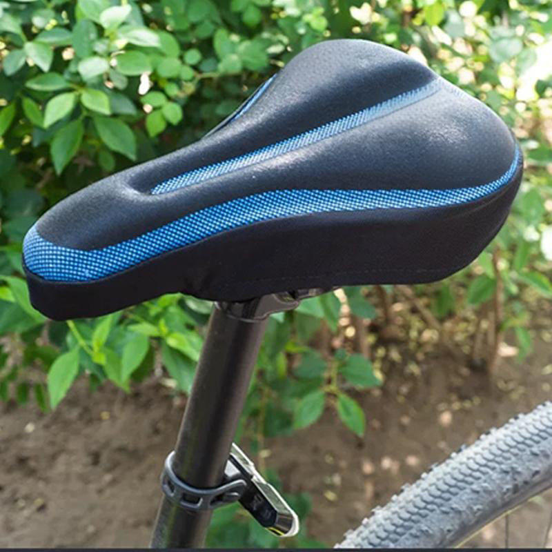 Bequemer Fahrradsattel mit druckentlastendem Schaum