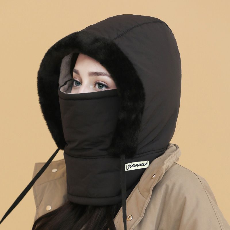 Thermo-Mütze für den Winter mit Gesichtsschutz – Ice King Design