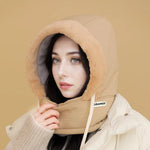 Thermo-Mütze für den Winter mit Gesichtsschutz – Ice King Design