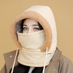 Thermo-Mütze für den Winter mit Gesichtsschutz – Ice King Design