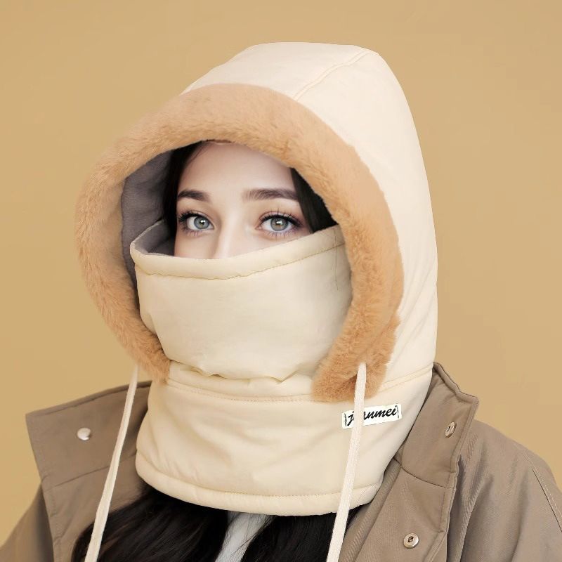 Thermo-Mütze für den Winter mit Gesichtsschutz – Ice King Design