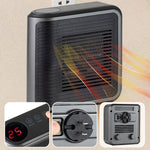 Kompakter 800W Heizlüfter – Energiesparender Socket Heizgerät