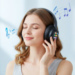 KlangMeister | Bluetooth Headphones with LCD Display and Voice Control