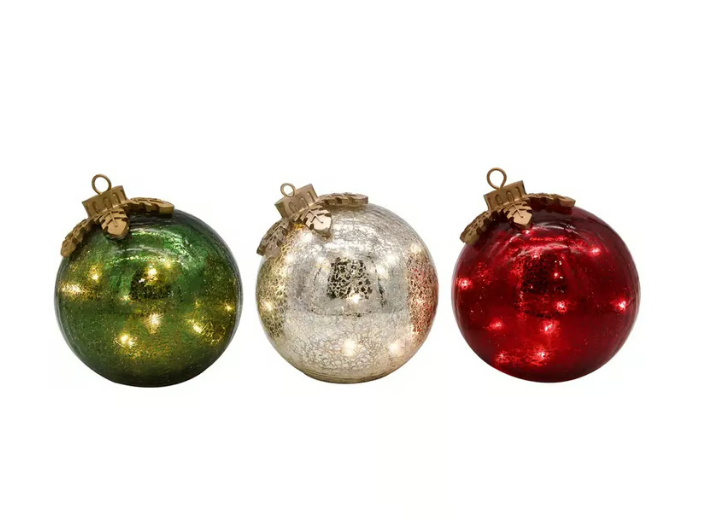 LumiSphere | LED Weihnachtskugel – Behagliche Beleuchtung mit Timer