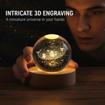 Zauberhafte Kristallnachtlampe mit 3D-Grafik