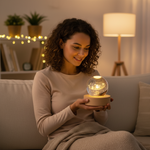 Zauberhafte Kristallnachtlampe mit 3D-Grafik