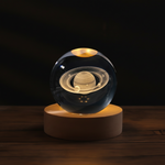 Zauberhafte Kristallnachtlampe mit 3D-Grafik