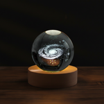 Zauberhafte Kristallnachtlampe mit 3D-Grafik