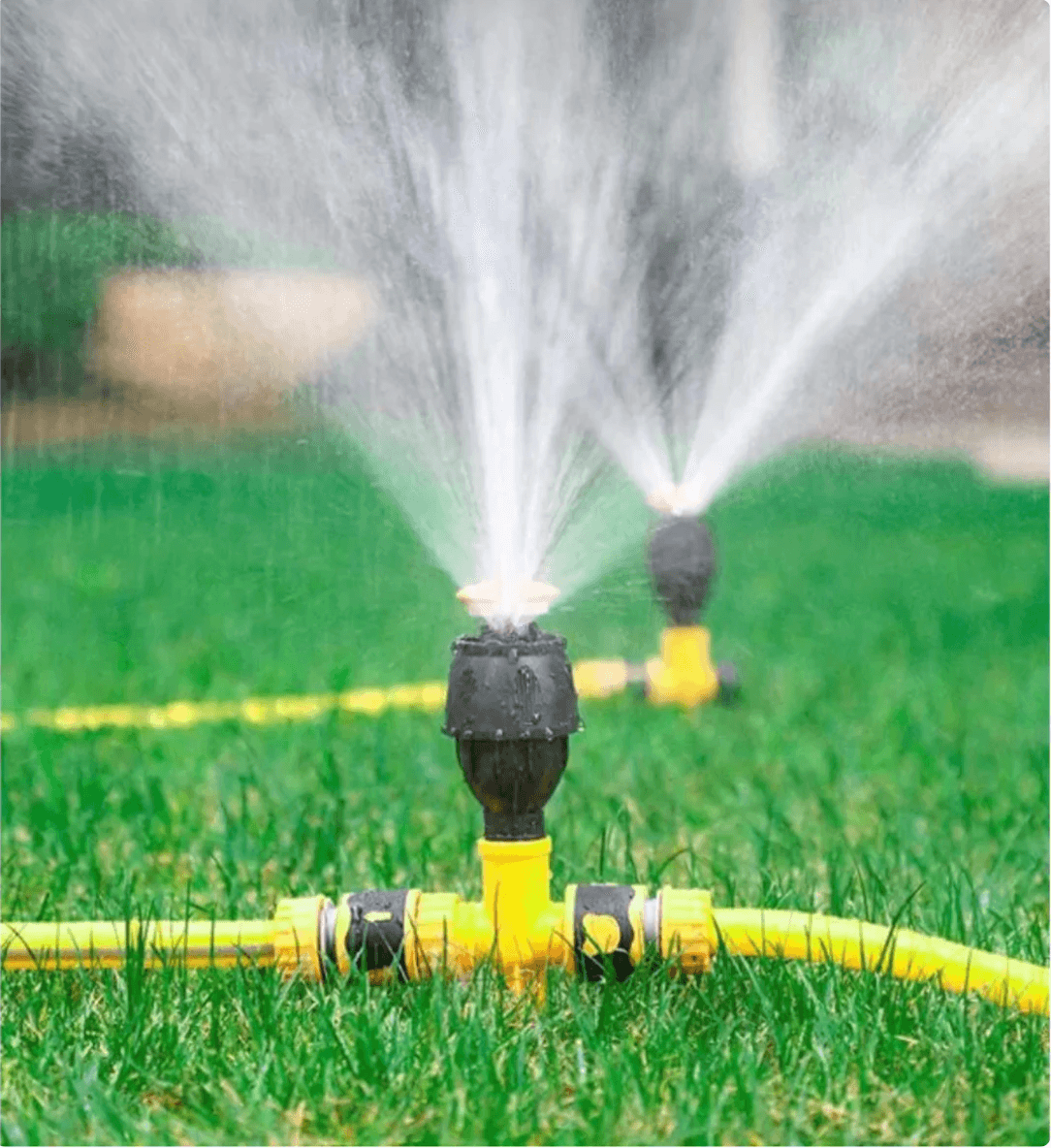 Effizientes Gartenbewässerungssystem – Gleichmäßige Verteilung (4er Set)