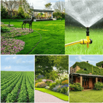 Effizientes Gartenbewässerungssystem – Gleichmäßige Verteilung (4er Set)