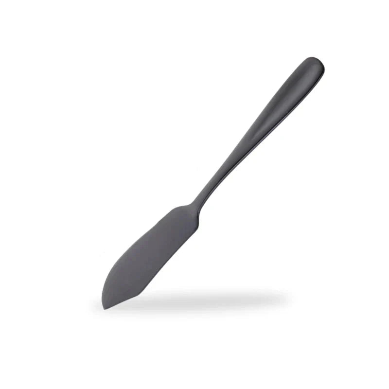 Edelstahl Buttermesser – Bunter Streicher für Dessert, Marmelade und Frischkäse