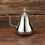 Präzisions-Wasserkocher aus Edelstahl mit Filter für Kaffee und Tee