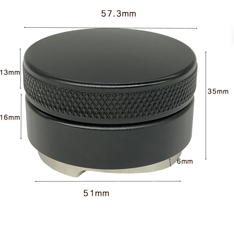 Präziser Edelstahl Kaffee Tamper für perfekten Espresso