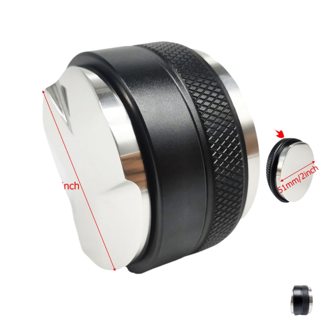 Präziser Edelstahl Kaffee Tamper für perfekten Espresso