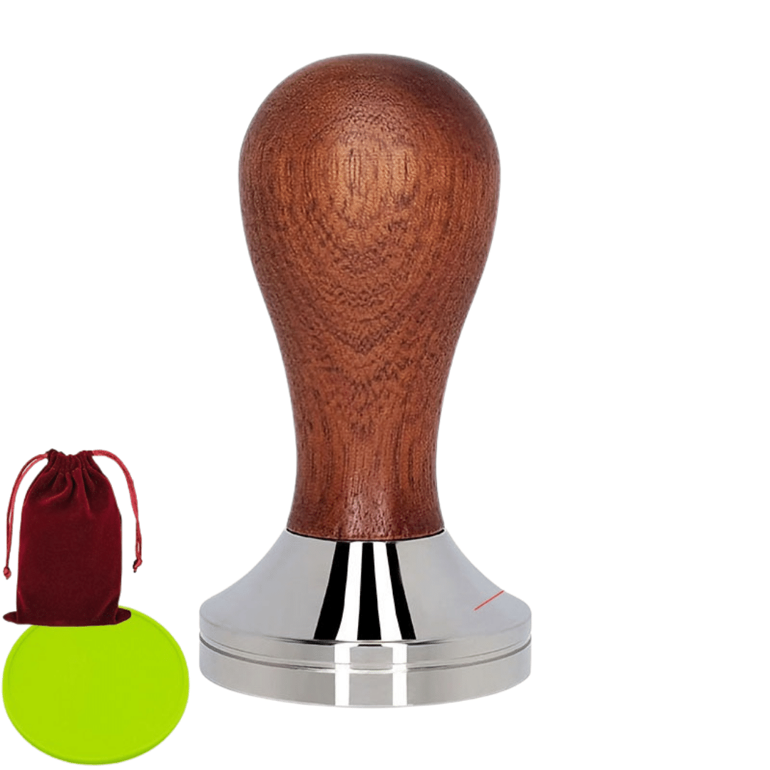 Präziser Edelstahl Kaffee Tamper für perfekten Espresso