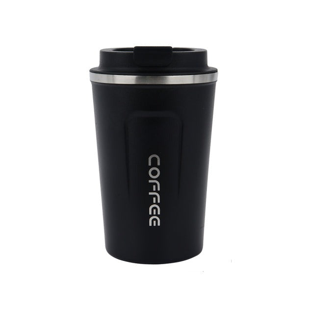 Stylischer Edelstahl Thermobecher für Kaffee und mehr