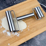 Hochwertiger Antihaft-Teigroller aus Edelstahl für präzises Backen