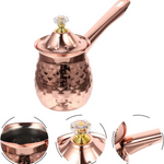 Elegante Edelstahl-Espressomaschine mit Teekessel und Dampfer
