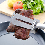 Multifunktionale Edelstahl Grillzange für Steak & BBQ