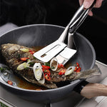 Multifunktionale Edelstahl Grillzange für Steak & BBQ