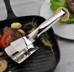 Multifunktionale Edelstahl Grillzange für Steak & BBQ