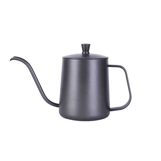 Eleganter Edelstahl-Wasserkocher mit Gänsehals-Design