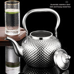 Eleganter Edelstahl-Kochtopf mit Teesieb | AquaCraft