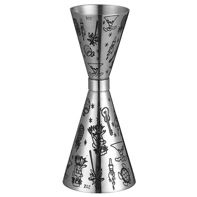 Präziser Edelstahl Jigger für perfekte Cocktails