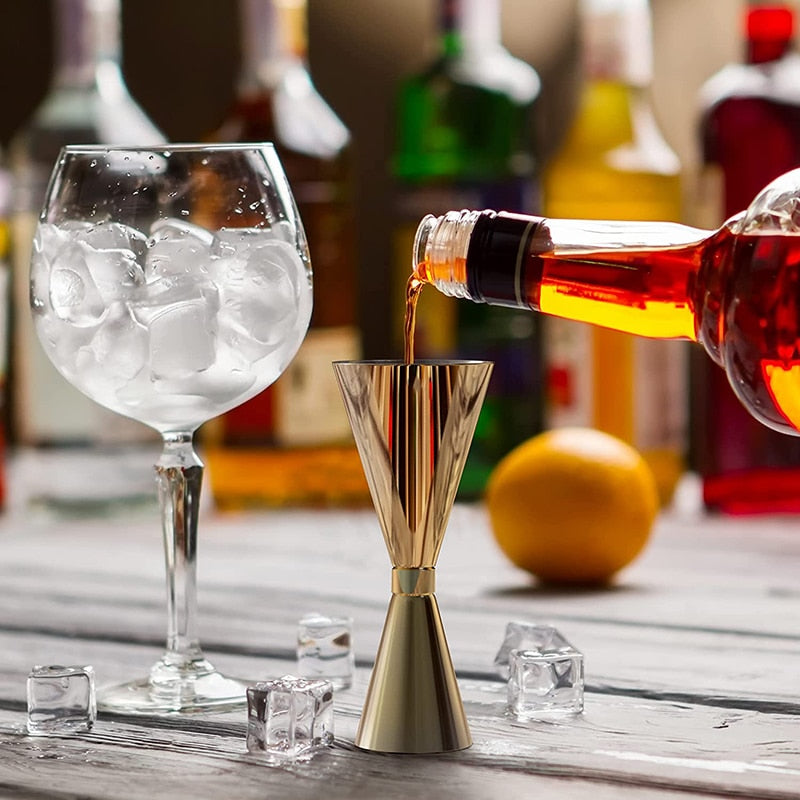 Präziser Edelstahl Jigger für perfekte Cocktails