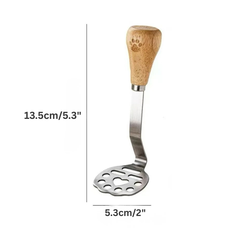Hochwertiger Kartoffelstampfer aus Edelstahl für perfekte Pürees