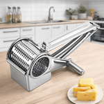 Rotary Grater for Easy Food Preparation in the Kitchen