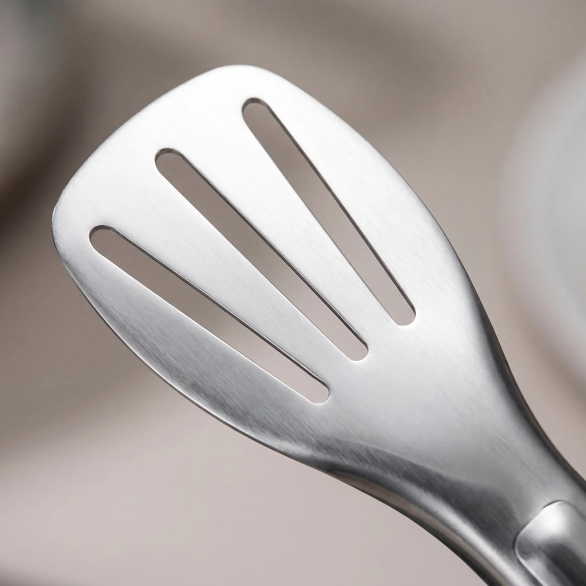 Precision Cooking Tongs for Kitchen - Unisex Slotted Design