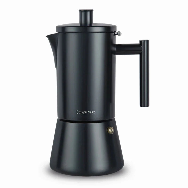 Klassischer Edelstahl Espresso-Kocher für Zuhause