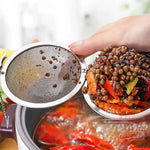 Edelstahl-Teeball-Infusor mit Kette für perfekten Tee
