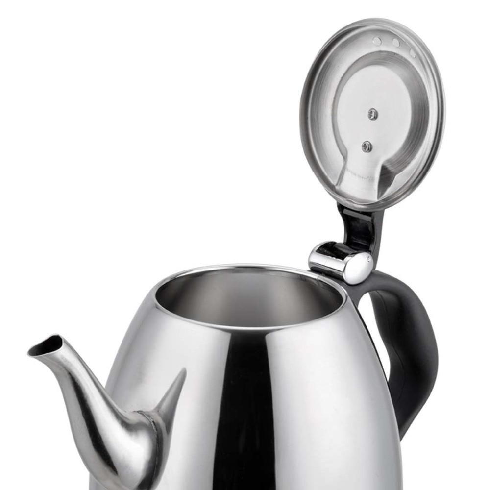 Eleganter Edelstahl Wasserkocher für schnellen Teegenuss