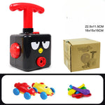 Spielzeugbox mit Luftballons