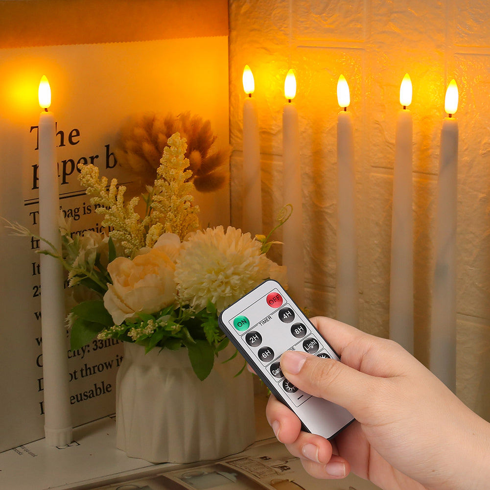 Sichere LED Stumpenkerzen - GlowLite