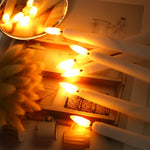 Sichere LED Stumpenkerzen - GlowLite