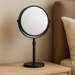 LumiMirror - Höhenverstellbarer LED Make-up Spiegel mit Vergrößerung