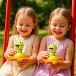 Rotierendes Lernspielzeug mit Saugnäpfen – Montessori inspiriert