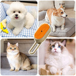 Dampfbürste für Katzenpflege – Haustier Grooming Werkzeug