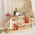 NaturPur - Elegant 5-Tier Wooden Shelf for Your Treasures