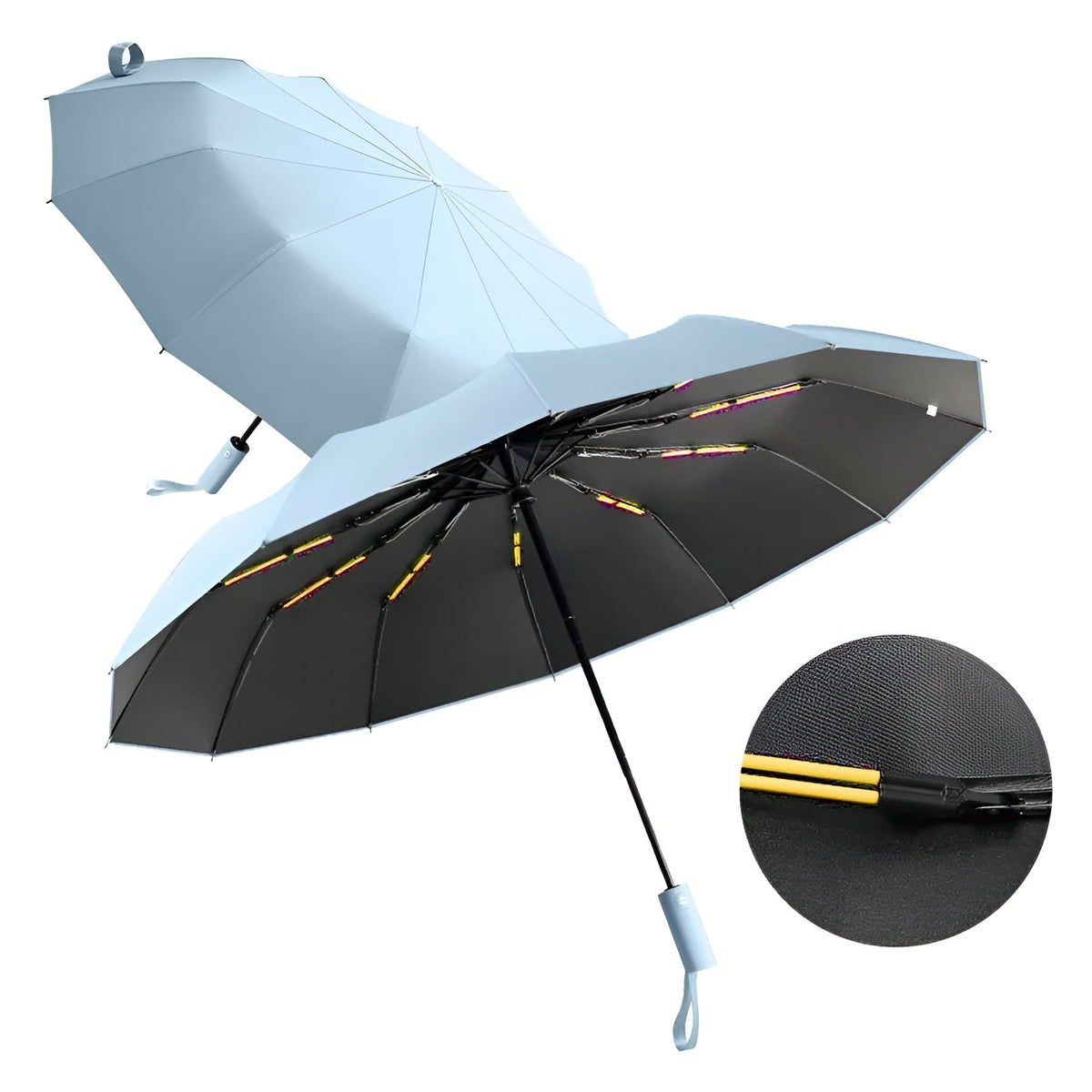 Travel Umbrella with UV Protection - Compact Design
