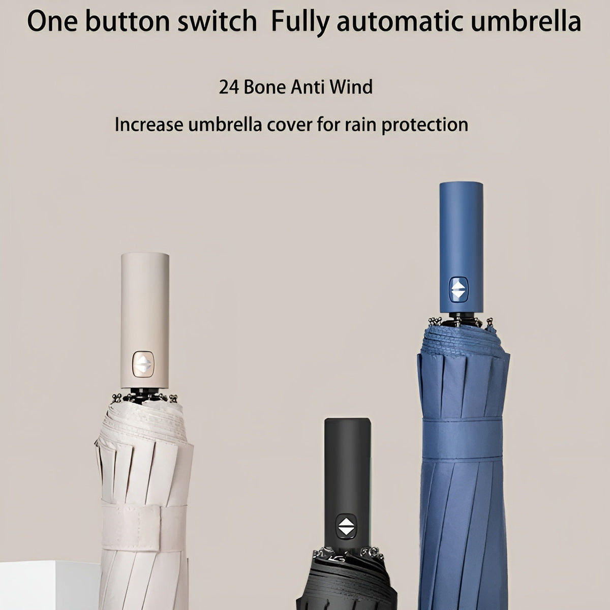 Travel Umbrella with UV Protection - Compact Design