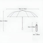 Travel Umbrella with UV Protection - Compact Design