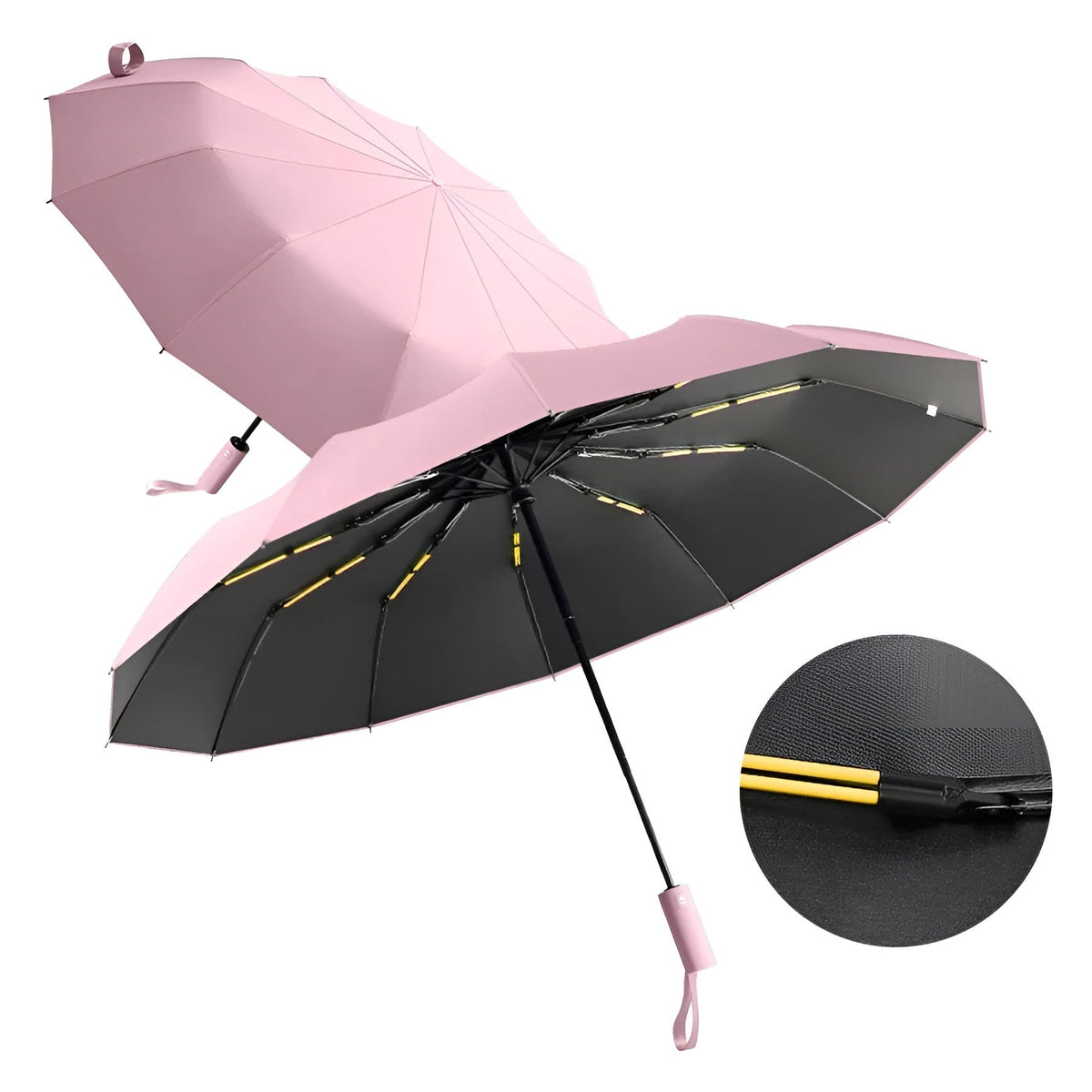 Travel Umbrella with UV Protection - Compact Design